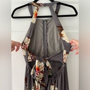 Maxi Dress with Beautiful details and back